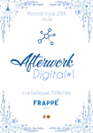 Save the date pour l'Afterwork Digital #1 de PSB ALUMNI