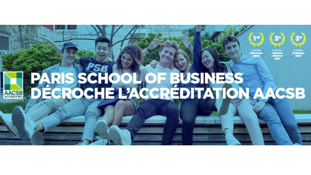 PSB décroche l'accréditation AACSB International ! 
